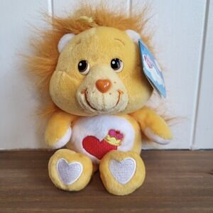 NWT Care Bear Cousins Brave Heart Lion 8" Anniversary Collection Edition 2002